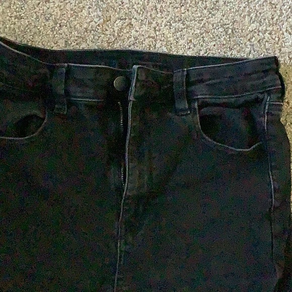 American Eagle Super Stretch 10R black jeans. Highest rise jegging. - Picture 2 of 7